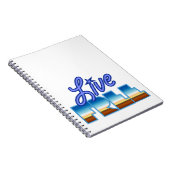 LEVENDE VRIJE T-Shirt Notitieboek (Rechterzijde)