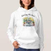 Levende wateren hoodie (Voorkant)
