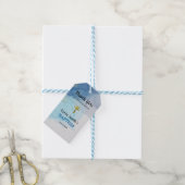 Levende Wateren Orthodoxe Christelijke Doop Cadeaulabel (Met Touw)