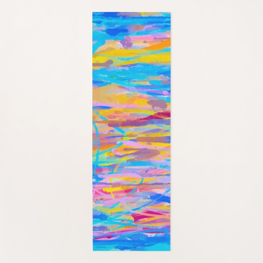 Levende waterval yogamat (Voorkant)