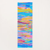 Levende waterval yogamat (Achterkant)