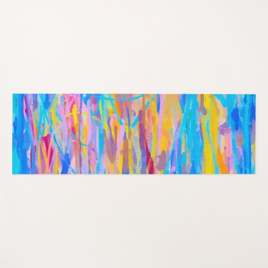 Levende waterval yogamat (Voorkant (horizontaal))