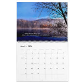 Levende waterzuiveringskalender, twee pagina's kalender (Mar 2026)