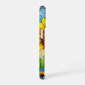 Levende zonnebloemen iPhone 16 hoesje (Rechterkant)