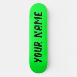 Levendgroen Persoonlijk Skateboard