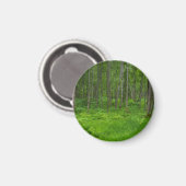 Levendgroene Bosserenigheid Magneet (Voorkant / Achterkant)