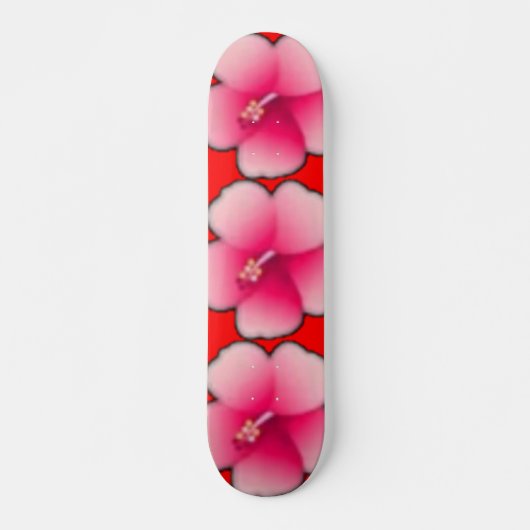 Levendig 3D digitaal kunstwerk Skateboard Deck (Voorkant)
