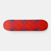 Levendig 3D digitaal kunstwerk Skateboard Deck (Horizontaal)