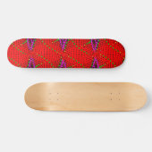 Levendig 3D digitaal kunstwerk Skateboard Deck (Horizontaal)