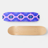 Levendig 3D digitaal kunstwerk Skateboard Deck (Horizontaal)