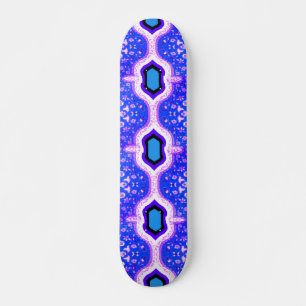Levendig 3D digitaal kunstwerk Skateboard Deck