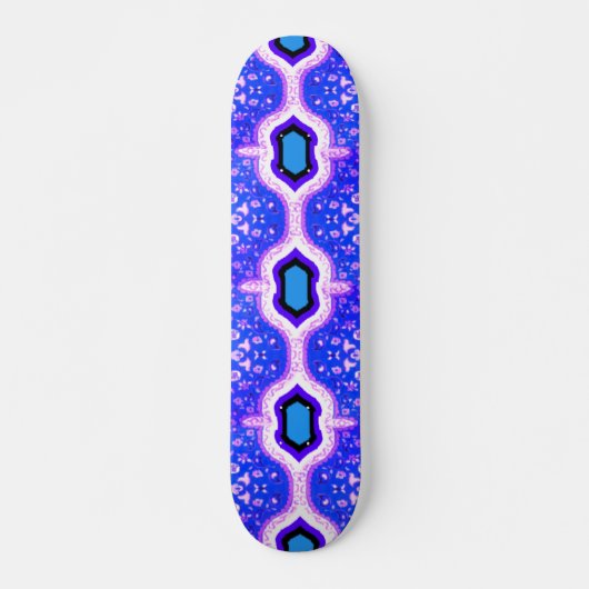 Levendig 3D digitaal kunstwerk Skateboard Deck (Voorkant)
