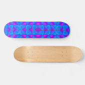 Levendig 3D digitaal kunstwerk Skateboard Deck (Horizontaal)