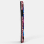 Levendig Abstract Agaten Patroon met Glitterende Case-Mate iPhone Case (Achterkant/rechts)
