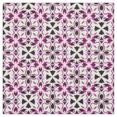 Levendig Abstract Bloempatroon Stof (Swatch)