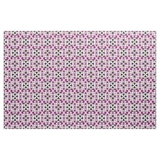 Levendig Abstract Bloempatroon Stof (Fat Quarter)