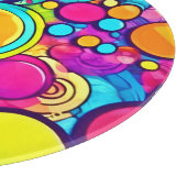Levendig Abstract Bubbels artwork Snijplank (Hoek)