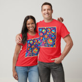 Levendig Abstract Bubble-universum T-shirt (Unisex)