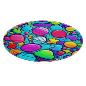 Levendig Abstract Candyland Snijplank (Hoek)