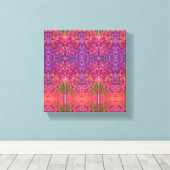 Levendig Abstract Canvas Afdruk (Insitu (Houten vloer))