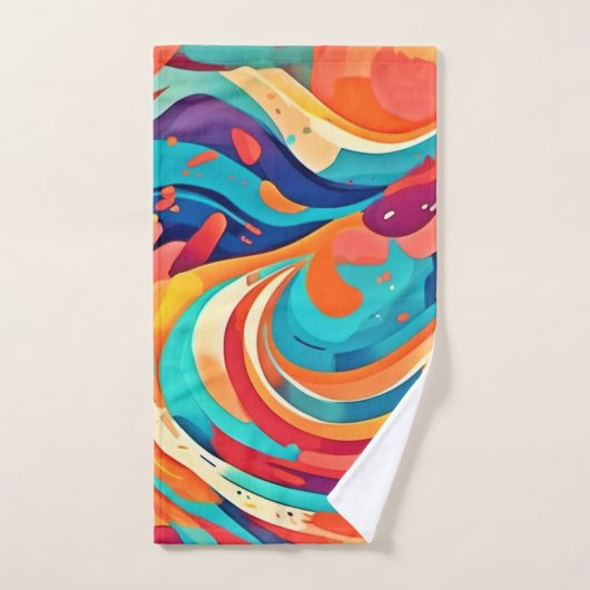 Levendig Abstract Dreamscape Bad Handdoek (Handdoek)