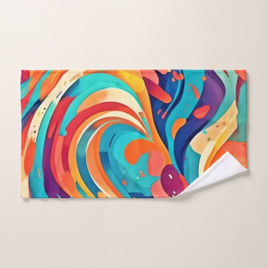 Levendig Abstract Dreamscape Bad Handdoek (Handdoek)