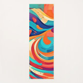 Levendig Abstract Dreamscape Yogamat (Voorkant)
