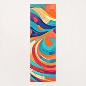 Levendig Abstract Dreamscape Yogamat (Achterkant)