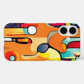 Levendig Abstract: een uitbarsting van kleur Case-Mate iPhone Case (Achterkant (horizontaal))