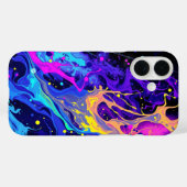 Levendig Abstract: een uitbarsting van kleur Case-Mate iPhone Case (Achterkant (horizontaal))