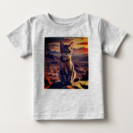 Levendig Abstract explosie T-shirt voor Baby Boy (Voorkant)