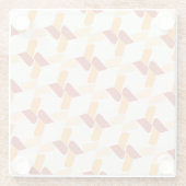 Levendig Abstract Floral Onderzetter (Achterkant)