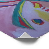 Levendig Abstract Frans Poster door Raphael Сanoss (Hoek)