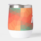 Levendig Abstract Geometrisch Eigen Merk (Rechts)