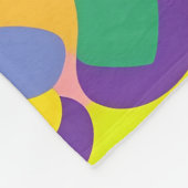 🌈 Levendig Abstract Geometrisch Krachtige Kleur D Fleece Deken (Hoek)