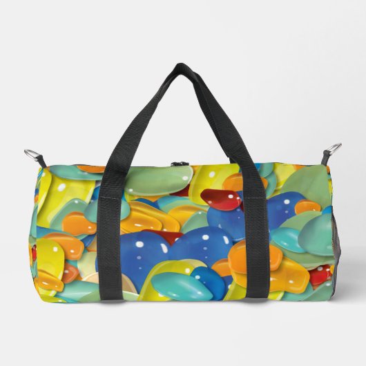 Levendig Abstract Glanzend Patroon Kunst Plunjezak (Voorkant)