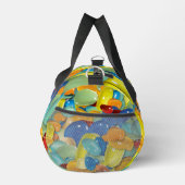 Levendig Abstract Glanzend Patroon Kunst Plunjezak (Rechts)