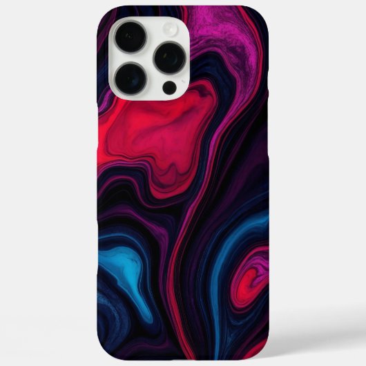 Levendig Abstract Helder Kleurrijk Case-Mate iPhone Case (Achterkant)