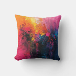 Levendig Abstract kleur Sierkussen