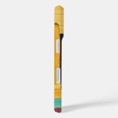 Levendig abstract landschap met gele spiraal Case-Mate iPhone case (Achterkant / Rechts)