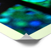 Levendig Abstract Licht Mozaïekontwerp Poster (Hoek)
