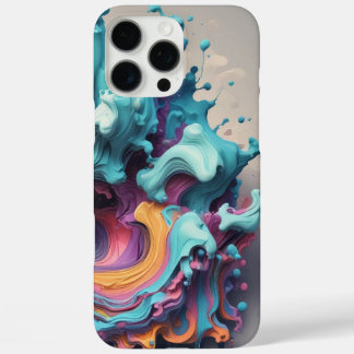 Levendig Abstract: maak van je telefoon een kunstw iPhone 16 Pro Max Hoesje