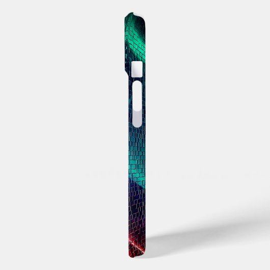 Levendig Abstract Mozaïek Case-Mate iPhone Case (Achterkant / Links)