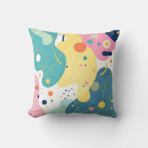 Levendig Abstract organisch vormpatroon