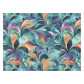 Levendig Abstract Paisley-geïnspireerd patroon Tafelkleed (Voorkant (Horizontaal))