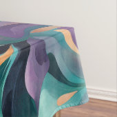Levendig Abstract Paisley-geïnspireerd patroon Tafelkleed (Voorbeeld)