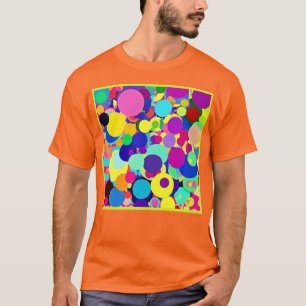 Levendig Abstract Palet T-shirt