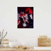 Levendig Abstract Patroon Wandkunst Poster (Keuken)