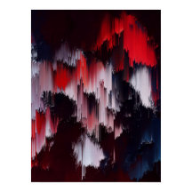 Levendig Abstract Patroon Wandkunst