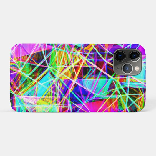 Levendig Abstract patroonontwerp Case-Mate iPhone Case (Achterkant (horizontaal))